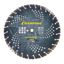 Диск алмазный CHAMPION бетон PRO 350/25, 4/10 Heavycut (ж/б, старый бетон, железо)