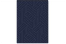 Ковер SOFT J743A 2,0х3,0м navy-navy