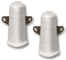 Угол наружный Идеал Деконика ясень серый 70 мм