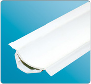 Галтель с мягкими краями 25х25мм белый 2,5 м Идеал