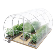 Теплица Народная 3мх4м (каркас 20х20, дуга через 1м) + сотовый поликарбонат