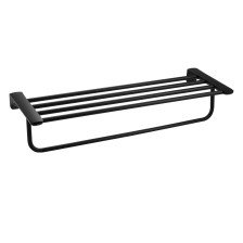Полка для полотенец TITAN 76142 черная