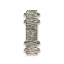 Элемент соединительный пласт 23мм пепел