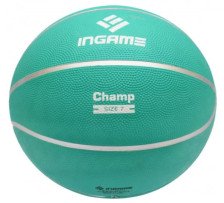 Мяч баскетбольный Ingame Champ №7 бирюзовый