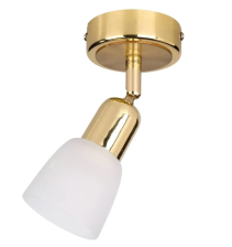 Бра E14х40W Gold/White спот 