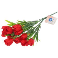 Букет Тюльпаны 30см (бордовый) 993-0471