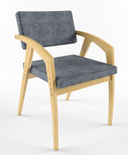 Стул регулируемый по высоте Робин Wood Бруно Citus Темно-серый