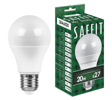Лампа светодиодная Е27 20W/6500 А60 Saffit