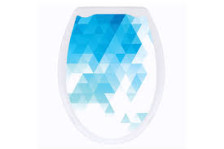 Сиденье для унитаза NNN-Exclusive Фотопринт КРИСТАЛЛЫ