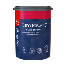 Краска интерьерная моющаяся EURO POWER 7 С (0,9л) TIKKURILA / TIKKIVALA