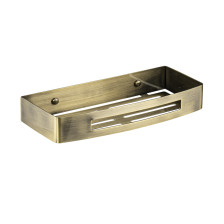 Полка нерж сталь BRIMIX прямая, литая, 1-ярусная, бронза 5655-В