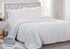 Плед 150x200 велсофт в чемодане Cleo Marmari 150/003-MAR