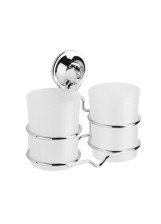 Подстаканник двойной на вакуум присосках Fora TRIUMF Т039