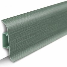 Плинтус Классик Идеал с кабель-каналом зеленый 2,2 м