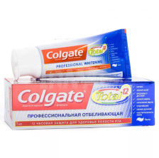 Зубная паста КОЛГЕЙТ ТОТАЛ 12 75мл Профессиональная Отбеливающая