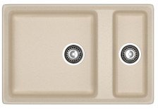 Мойка 760х500 искусственный камень, кашемир GF-LV760K