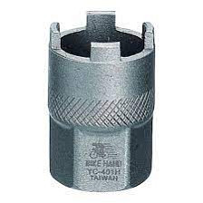 Съемник трещотки 6-150401 YC-401H под 4-е шлица, сталь серебрист BIKEHAND