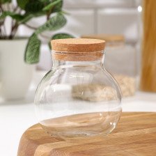 Банка для сыпучих продуктов 550 мл Бабл 7983470