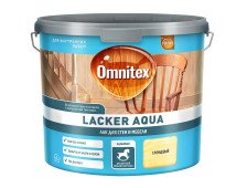 Лак LACKER AQUA 70 глянцевый (2,7л) Pinotex / Omnitex