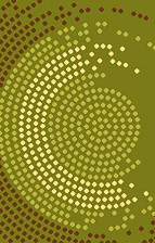 Ковер ART Arte 0498А brown/green 2,5х4,5 овал (полипропилен фризе)