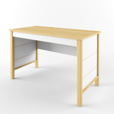 Стол Робин Вуд Лайт клен+белый 1200х600х750