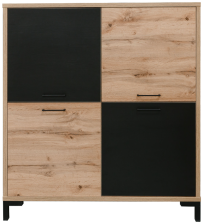 Тумба "Блэквуд" П3.556.0.05 Дуб вотан/Черный