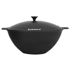 Казан чугунный 4,0 л с крышкой Kukmara кч041