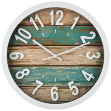 Часы настенные Wood кварцевые 35 см 220-389