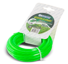 Леска Хопер ECO-LINE треугольник 2,4 мм х 15 м картон зеленая