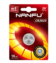 Элемент питания CR2025 Nanfu