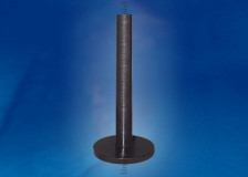 Опора Uniel UFP-E11BN 400мм черн с крышкой 08313