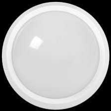 Светильник светод ДПО 8W 4000К IP65 круг белый с АД IEK