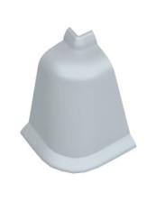 Угол внешн пласт светло-серый KORNER