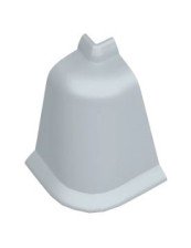 Угол внешн пласт светло-серый KORNER