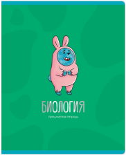 Тетрадь предметная 48 л MESHU Ученый Mishka Биология
