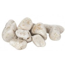 Камни для бани Кварц белый отборный галтованный (10кг)
