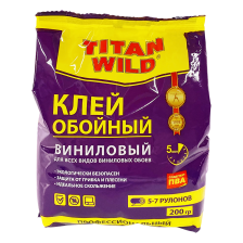 Клей для обоев Titan Wild виниловый 200гр