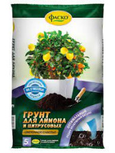 Грунт для Цитрусовых  и лимонов 5л Цветочное счастье Фаско 