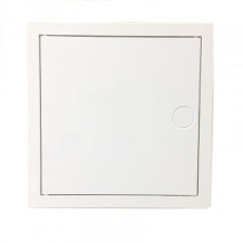 Дверца пластиковая с нажимным замком 200х200 (ЛПЗ)