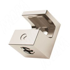 Полкодержатель KRISTAL 8мм саморез никель