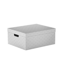 Коробка для хранения с крышкой "Орнамент" 28х37х18 см складная RUU-12