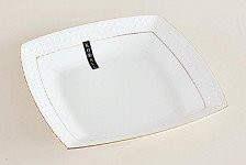 Салатник 23 см квадратный Снежная королева CS011623-A