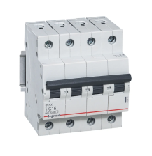 Выключатель автоматический Legrand 4р 25А RX3 (C) 419743