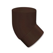 Колено трубы 45° коричневое Стандарт (У) АП (40)