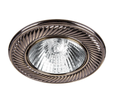 Светильник галоген MR16 коричневый металл MOD04BR-DL50