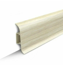 Плинтус Классик Идеал с кабель-каналом клён вермонт 2,2 м 55 мм