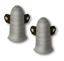 Угол наружный Идеал Классик дуб пепельный с кронштейном 55 мм