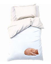 КПБ бязь Этель Kitty 7582913 50х70, 1,5 сп