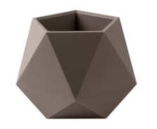 Кашпо Абремо 0,72л пралине КШ-1753