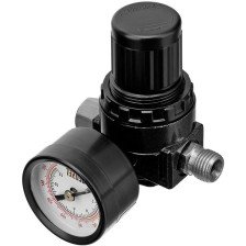 Регулятор давления DENZEL FR1500 на 1/4" с манометром